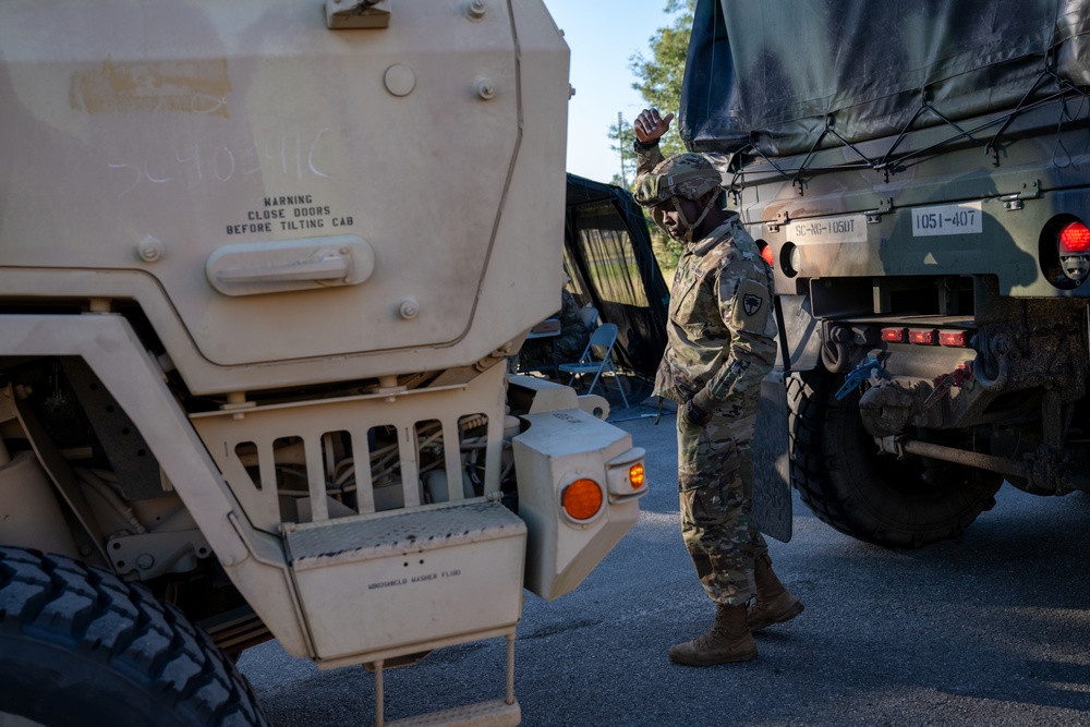 A Greatful Farewell: States Withdraw Guard Troops After Milton Relief Efforts