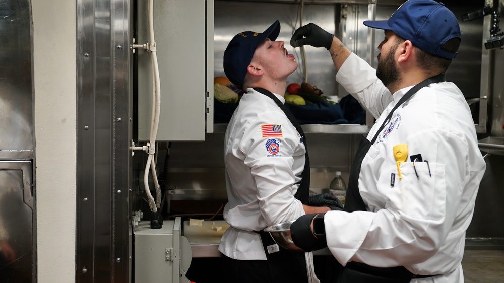 Chow Line Challenge Hosted Aboard USS Tripoli