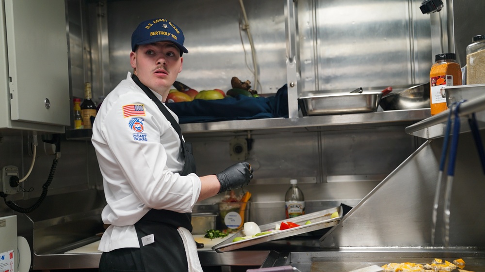 Chow Line Challenge Hosted Aboard USS Tripoli