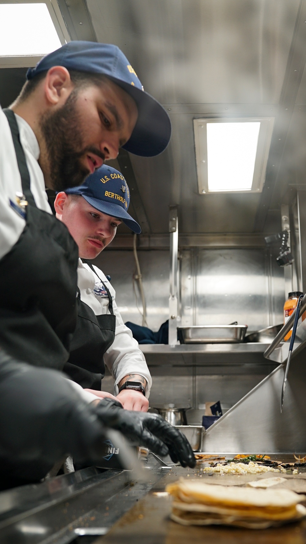 Chow Line Challenge Hosted Aboard USS Tripoli