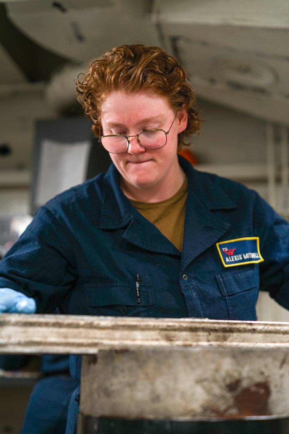 USS George Washington Airframers Assemble Tires