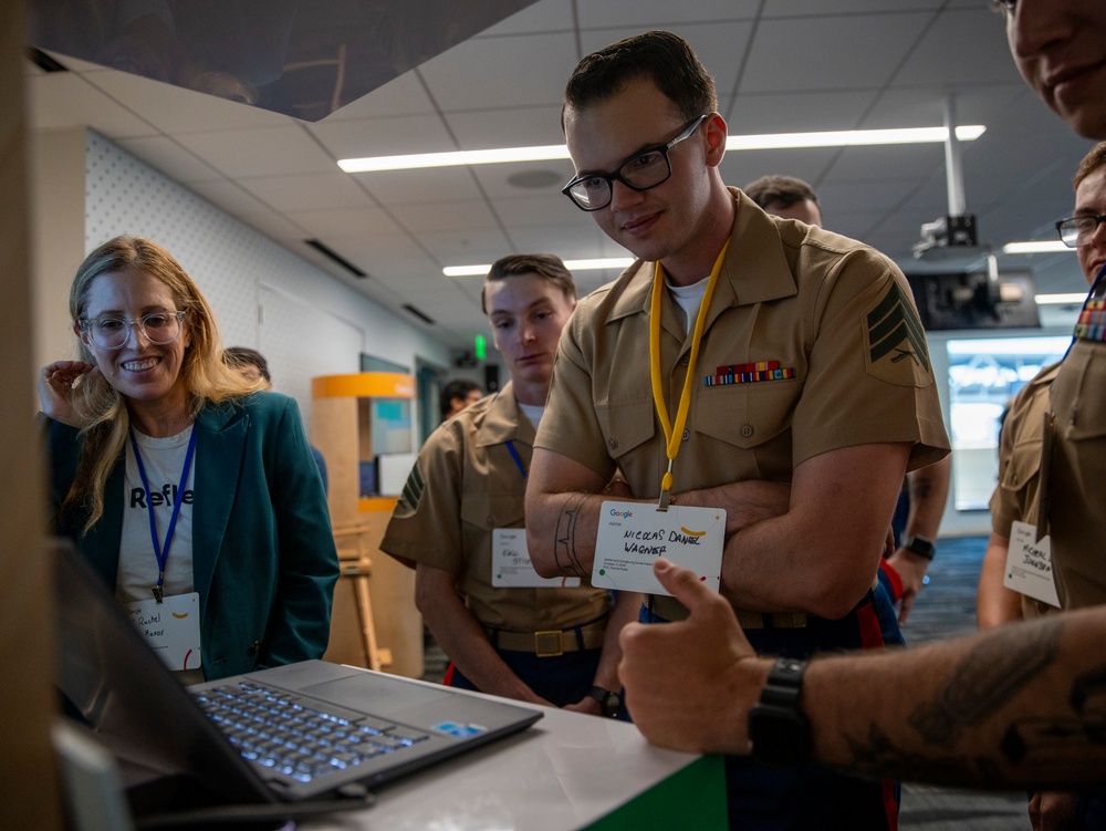 15th MEU Visits Google social impact showcase