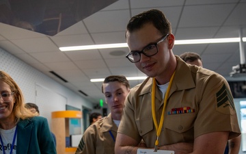 15th MEU Visits Google social impact showcase