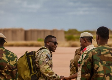 U.S., European, and Somali Senior Leadership Attend Somali National Army-Danab Graduation