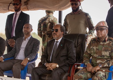U.S., European, and Somali Senior Leadership Attend Somali National Army-Danab Graduation