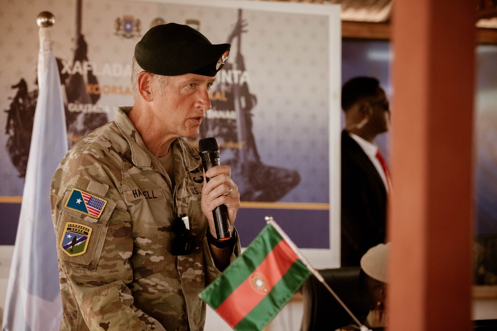 U.S., European, and Somali Senior Leadership Attend Somali National Army-Danab Graduation