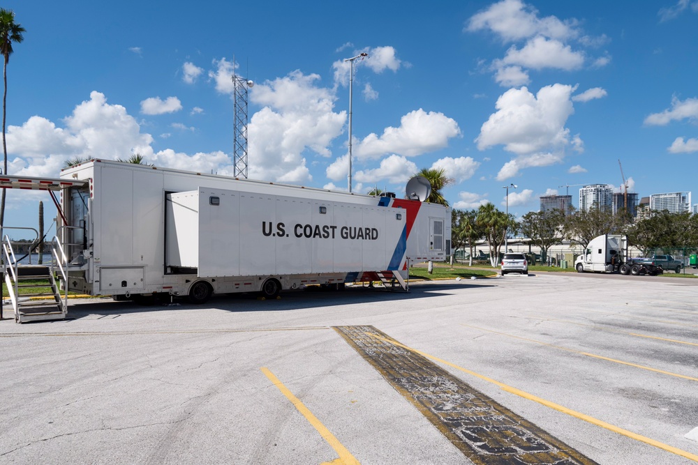 U.S. Coast Guard responds to Hurricane Milton in St. Petersburg, FL