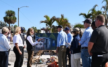 President Biden and FEMA Administrator Tour St. Petersburg in the Aftermath of Hurricane Milton