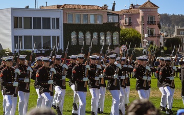 SMMC, Silent Drill Platoon Join 15th MEU at Fleet Week