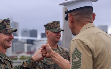 SMMC Visits 15th MEU Aboard USS Somerset