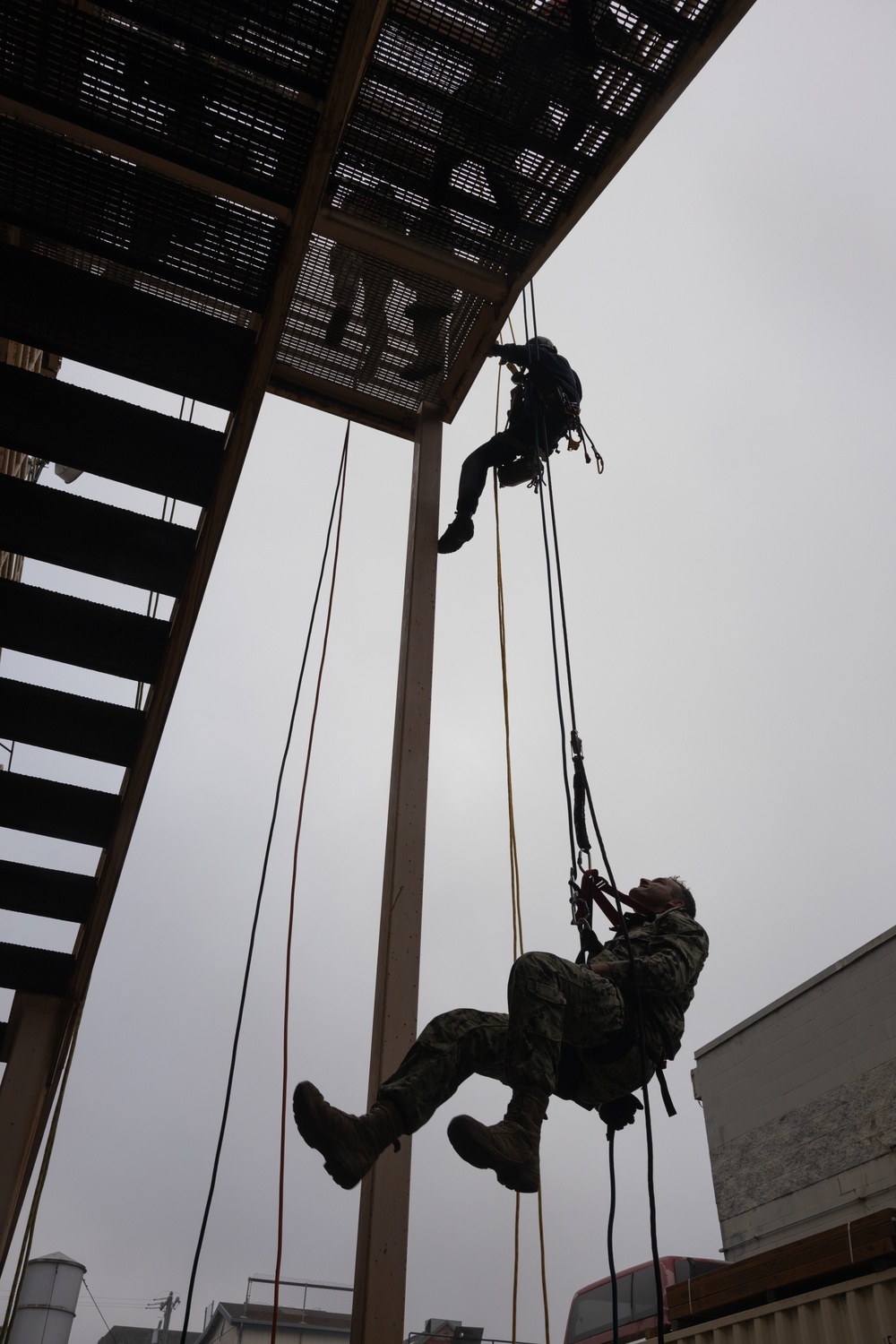 U.S. Marines and Sailors Train with San Francisco Fire Department