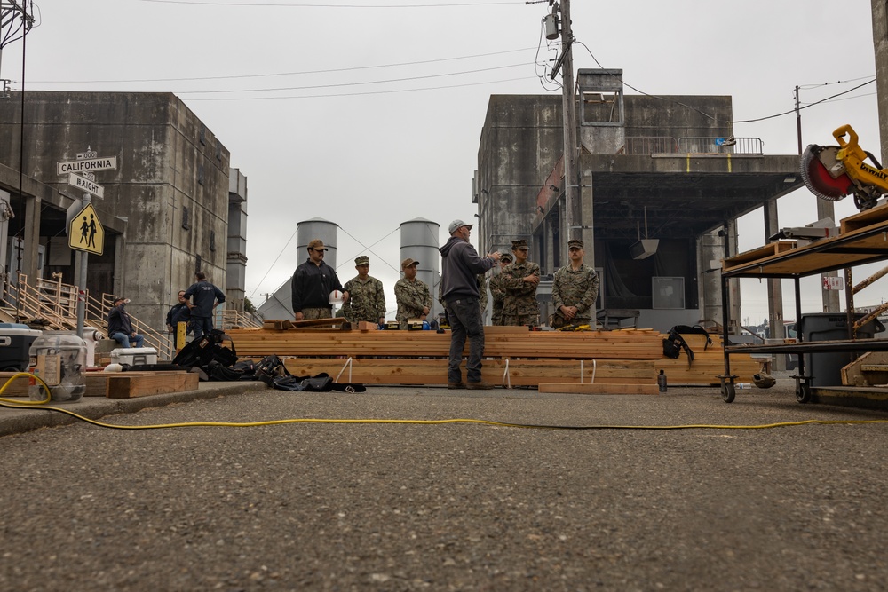 U.S. Marines and Sailors Train with San Francisco Fire Department