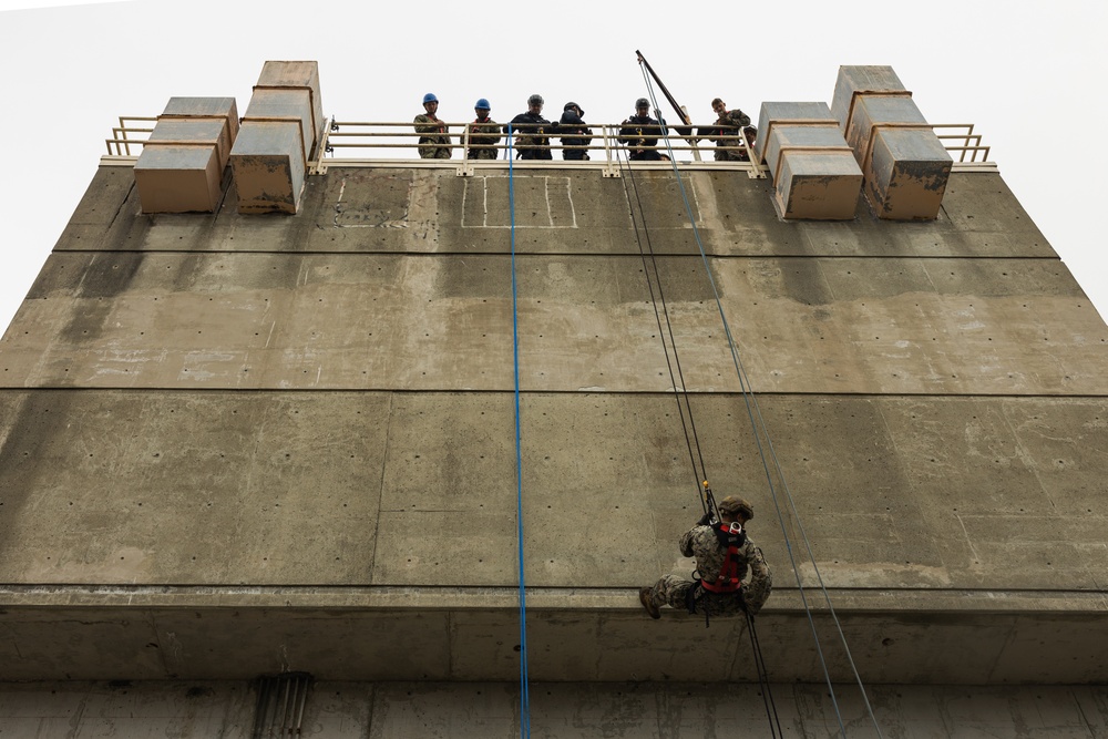 U.S. Marines and Sailors Train with San Francisco Fire Department