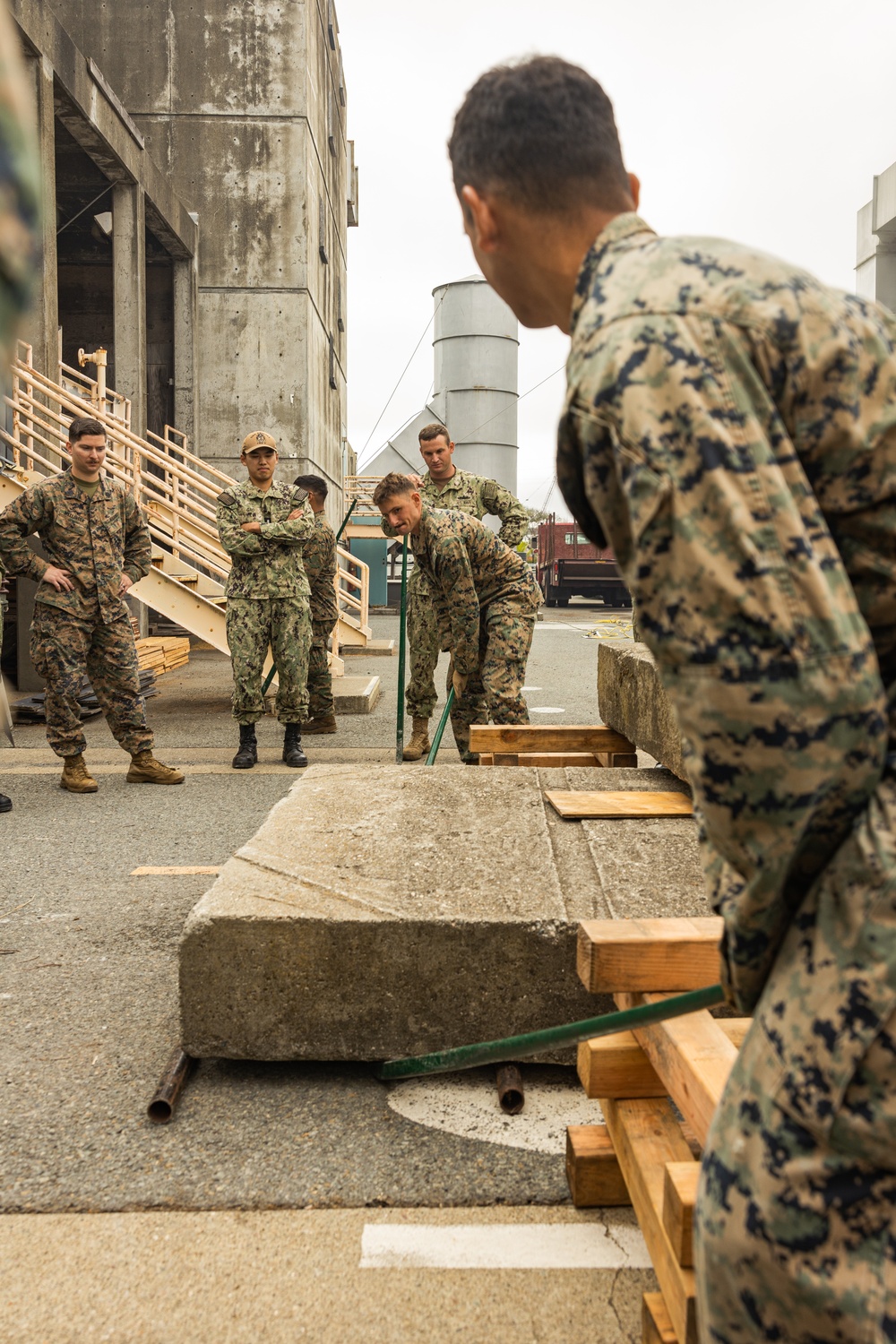 U.S. Marines and Sailors Train with San Francisco Fire Department