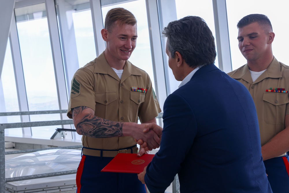 15th MEU, 1st MLG Connect with San Francisco Business Leaders