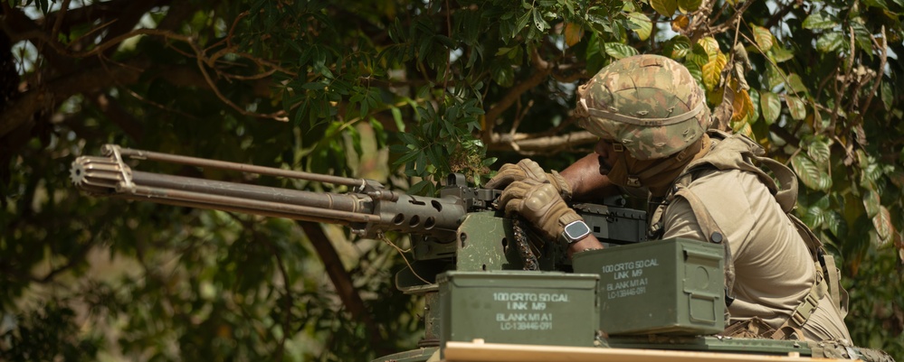 Echo Company, Forward Support Company, 65th Engineer Battalion (Wheeled), 25th Division Sustainment Brigade, 25th Infantry Division, conducts react to fire during JPMRC 25-01