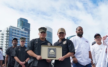 Tripoli Wins Inaugural Chow Line Challenge at San Francisco Fleet Week 2024