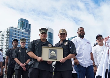Tripoli Wins Inaugural Chow Line Challenge at San Francisco Fleet Week 2024