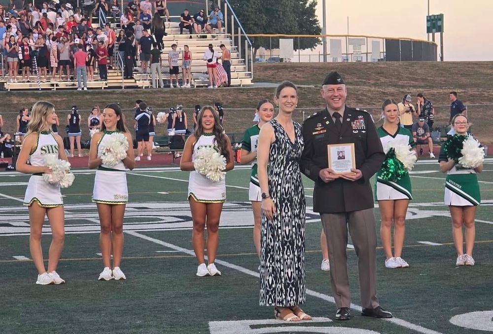 Col. Todd Hanks inducted into Smithville High School distinguished alumni