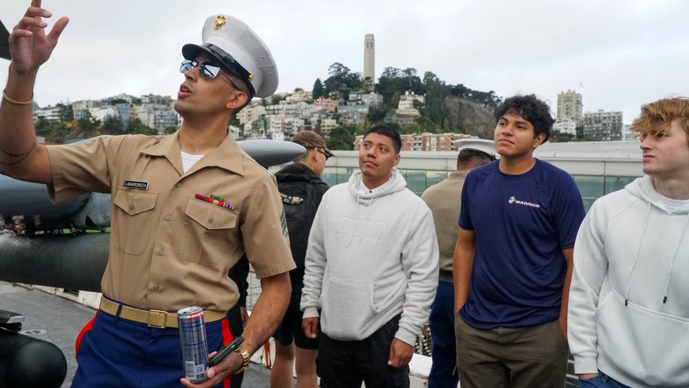 SF Fleet Week 24: RS San Francisco Tours USS Somerset