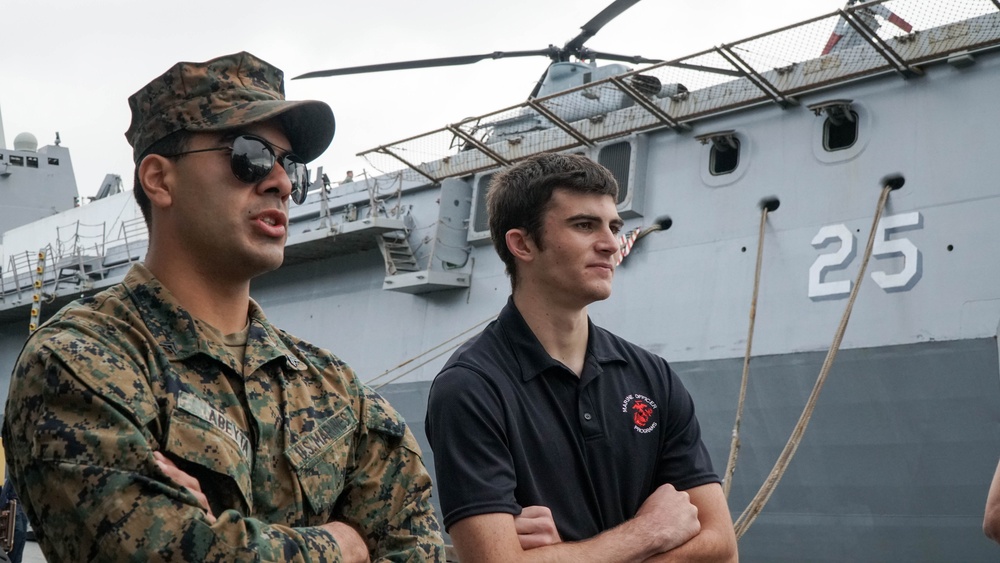 SF Fleet Week 24: RS San Francisco Tours USS Somerset