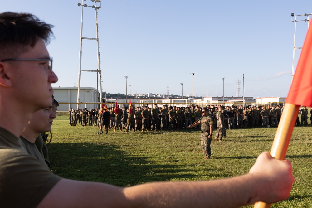 U.S. Marine with MWSS-172 competes against MWCS-18