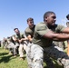 U.S. Marine with MWSS-172 competes against MWCS-18