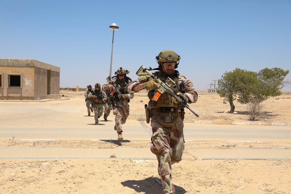 Norwegian Close Quarters Battle Training Exercise