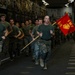 BLT 1/8 Beirut Memorial Run on USS Oak Hill (LSD 51)