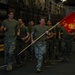 BLT 1/8 Beirut Memorial Run on USS Oak Hill (LSD 51)