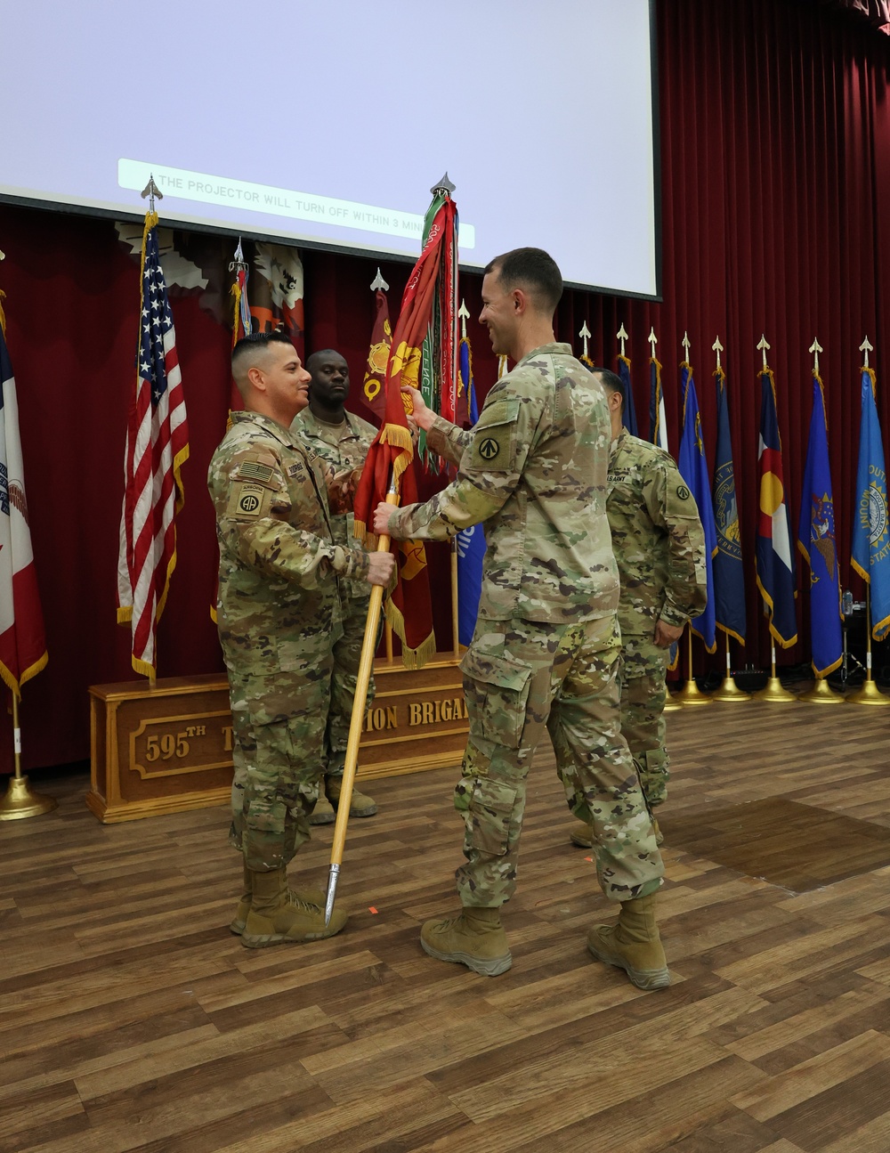 840th Transportation Battalion Change of Responsibility