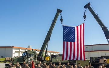 Combat Logistics Company Alpha Change of Command Ceremony