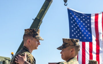 Combat Logistics Company Alpha Change of Command Ceremony