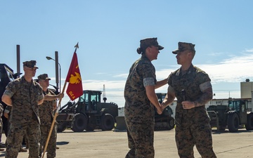 Combat Logistics Company Alpha Change of Command Ceremony