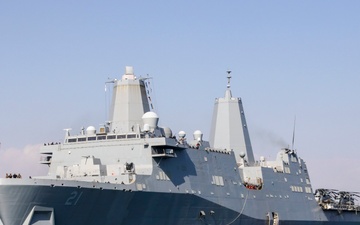 24th MEU (SOC) Arrives in Cyprus Aboard USS New York (LPD 21)