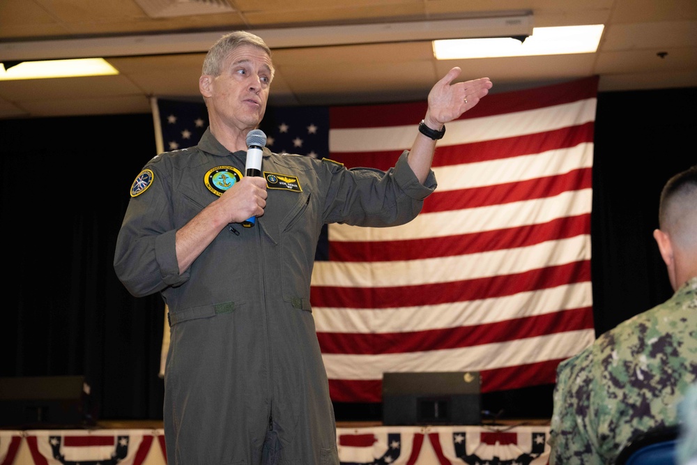 Adm. Steve Koehler, commander, U.S. Pacific Fleet, tours Diego Garcia