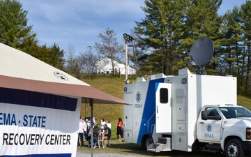 Pop-up FEMA Disaster Recovery Center at Bland County Festival