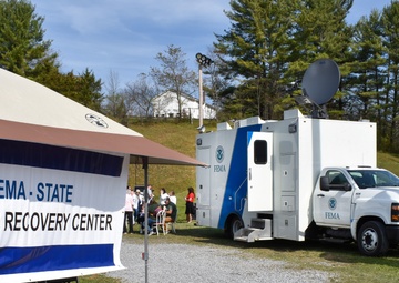 Pop-up FEMA Disaster Recovery Center at Bland County Festival