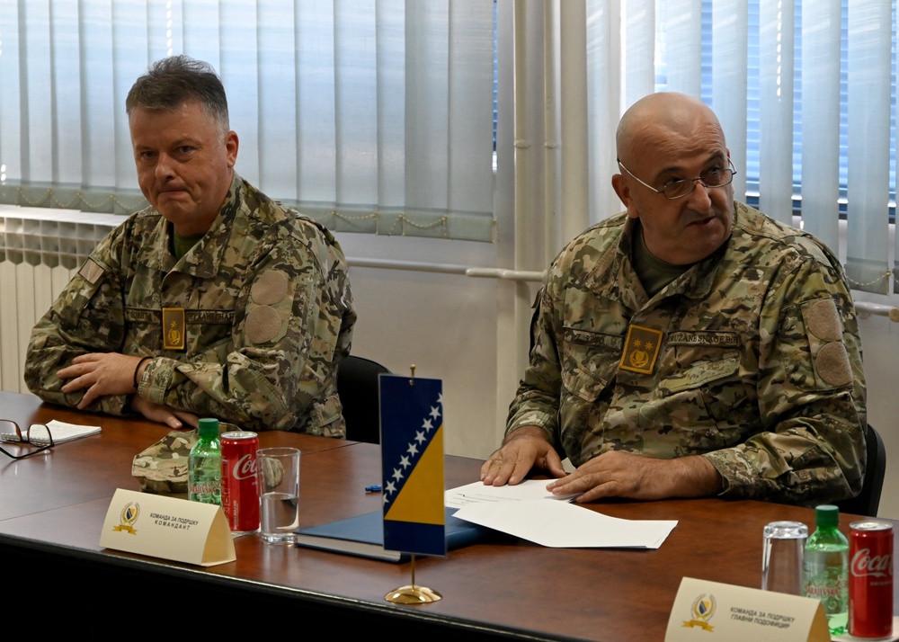 AFBiH Support Command Briefing