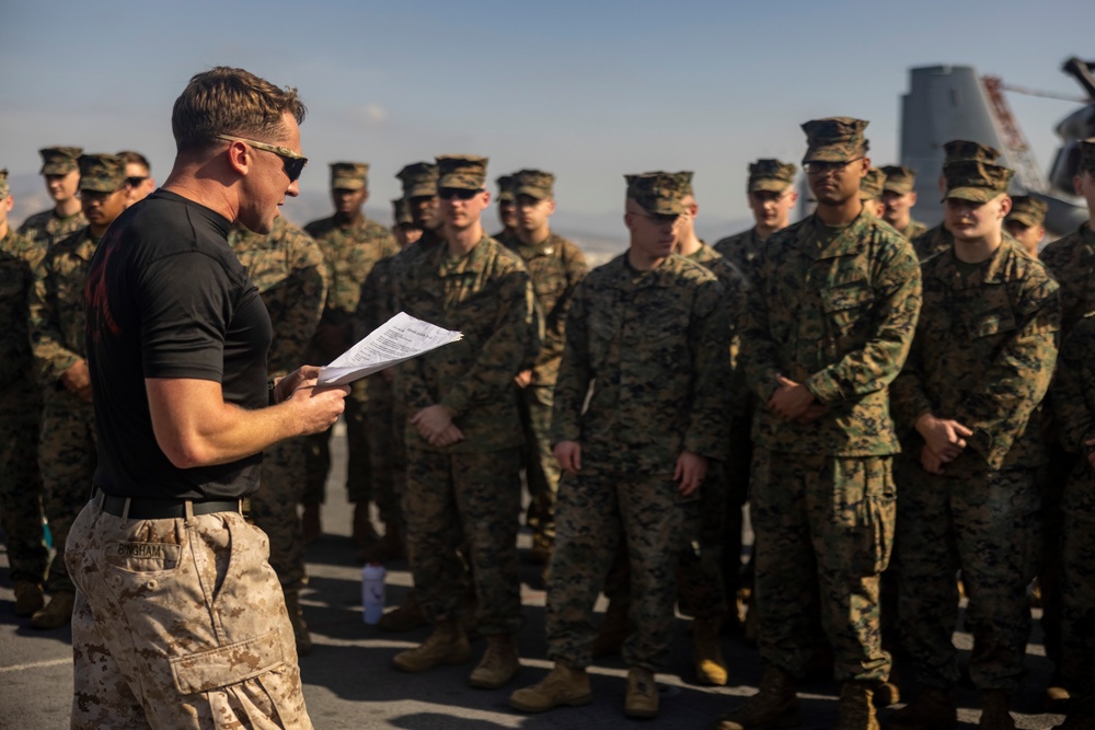 24th MEU (SOC) Conducts MAI Course Culminating Event