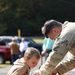 U.S. Army Soldiers assigned to the Bravo Company, 1st Battalion, 325th Airborne Infantry Regiment, 82nd Airborne Division, serve hot meals to local communities.
