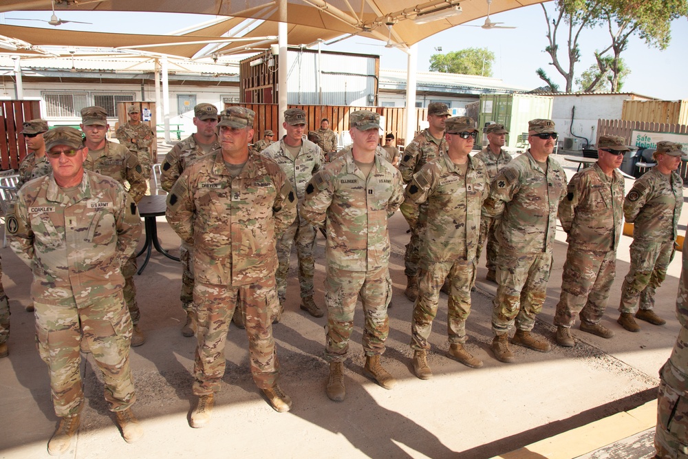 TF Paxton concludes Deployment to Horn of Africa with Award Ceremony