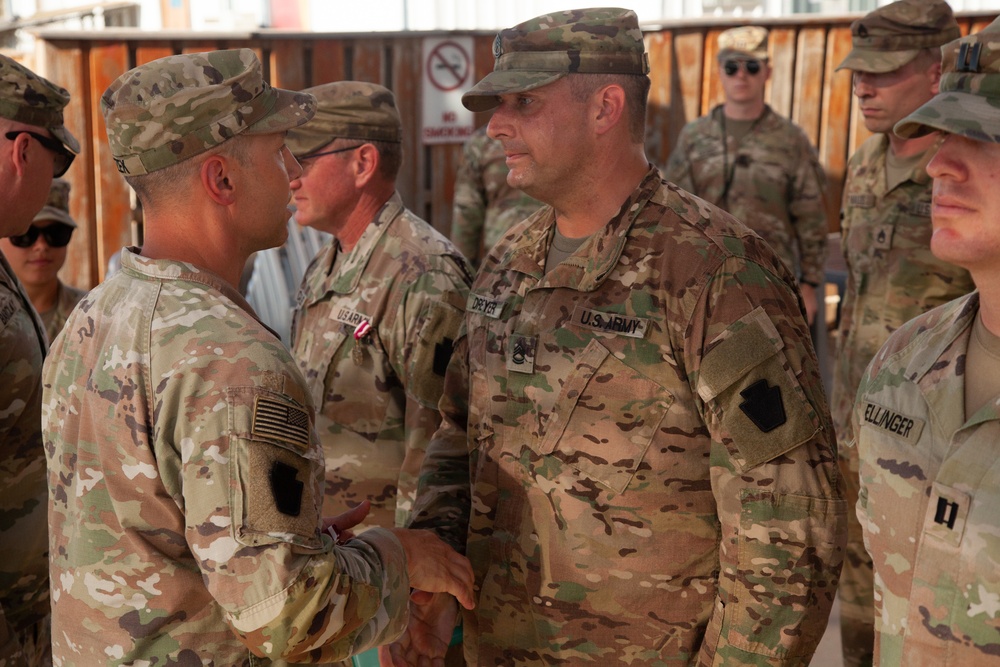 TF Paxton concludes Deployment to Horn of Africa with Award Ceremony