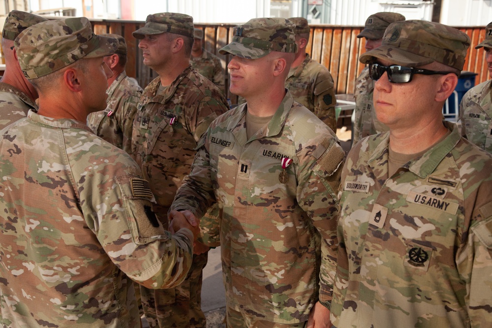 TF Paxton concludes Deployment to Horn of Africa with Award Ceremony