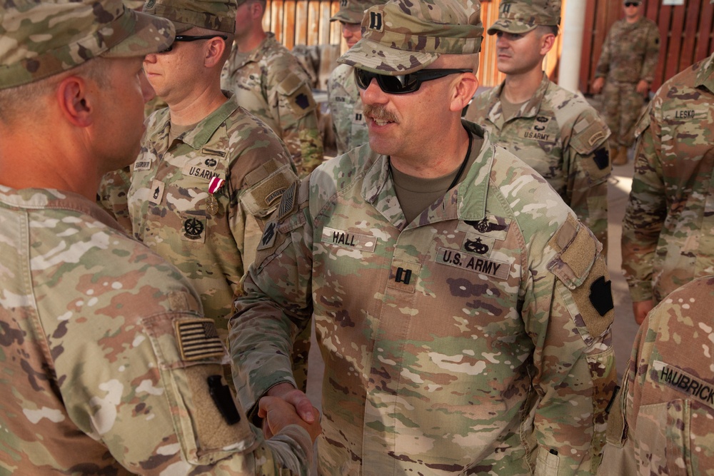 TF Paxton concludes Deployment to Horn of Africa with Award Ceremony