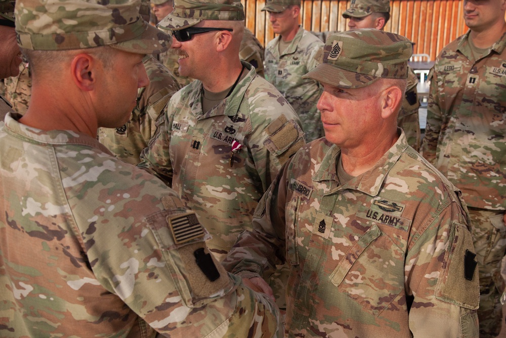 TF Paxton concludes Deployment to Horn of Africa with Award Ceremony