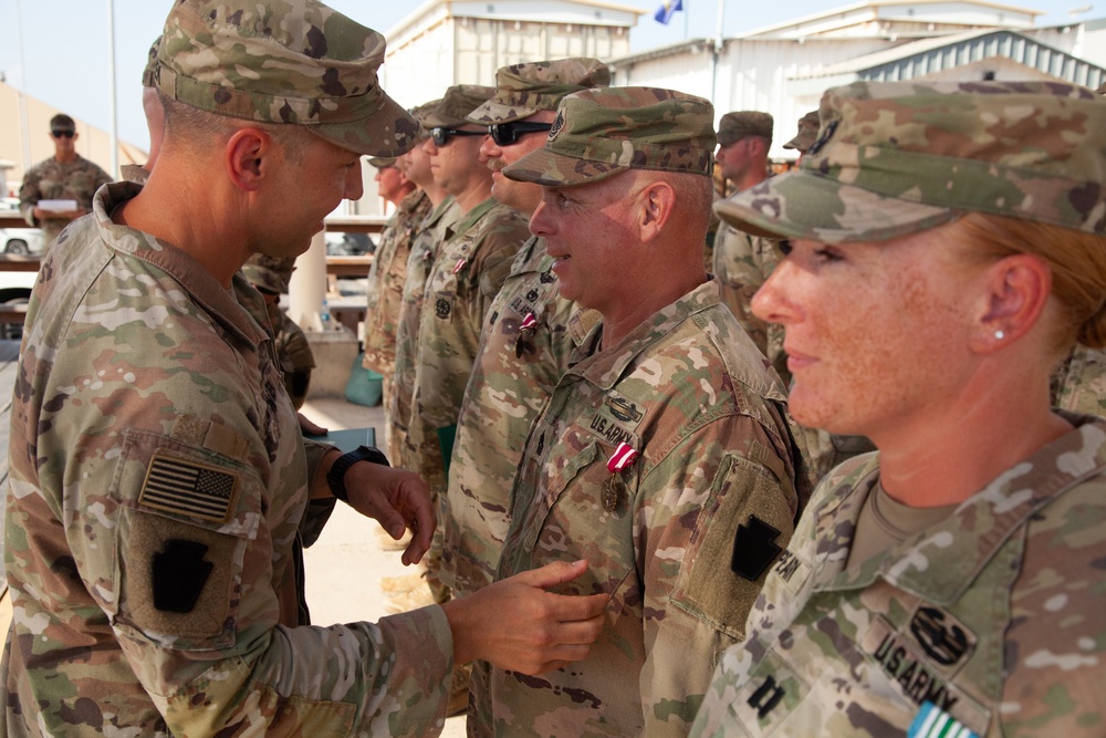 TF Paxton concludes Deployment to Horn of Africa with Award Ceremony