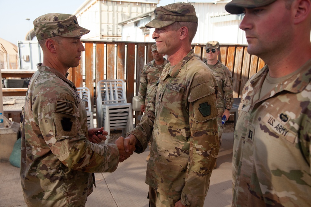 TF Paxton concludes Deployment to Horn of Africa with Award Ceremony