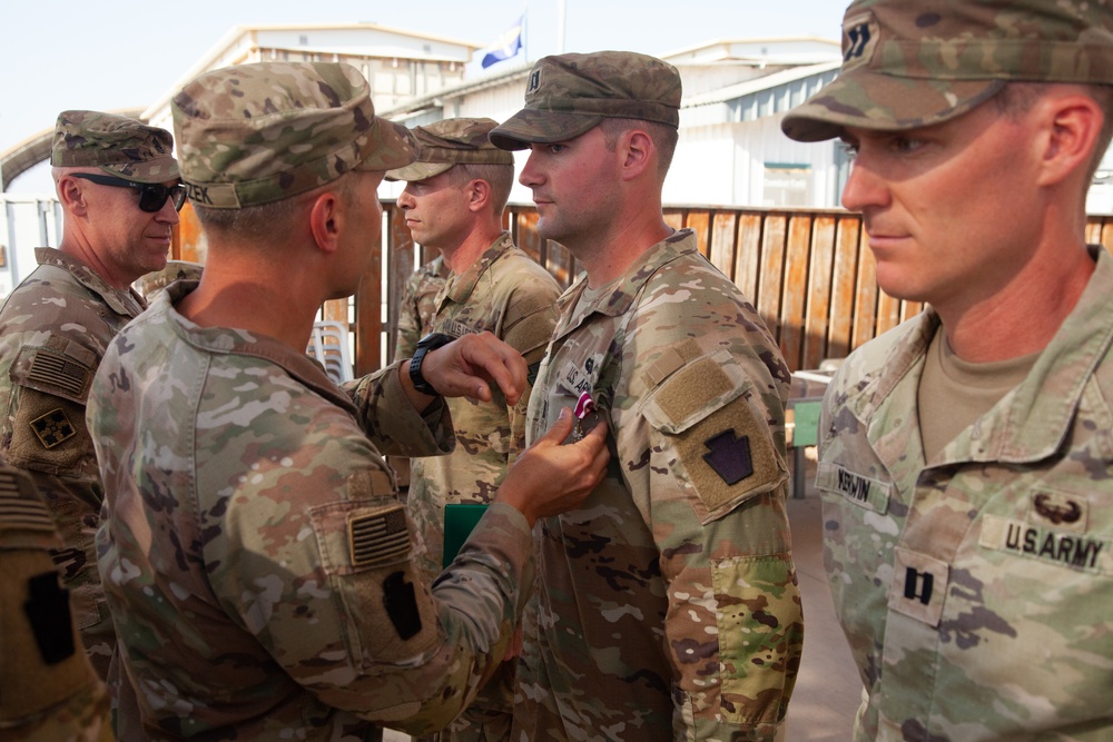 TF Paxton concludes Deployment to Horn of Africa with Award Ceremony