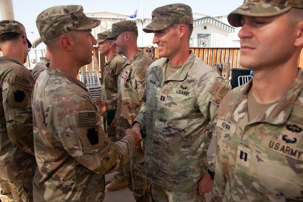 TF Paxton concludes Deployment to Horn of Africa with Award Ceremony
